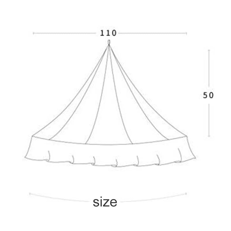 Mosquito Net Tent Nordic Baby Crib Canopy Bed Curtain Kids Play Tent Teepee Baby Crib Mosquito Netting Indoor Outdoor Home Decor